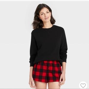 Buffalo check plaid pajama set